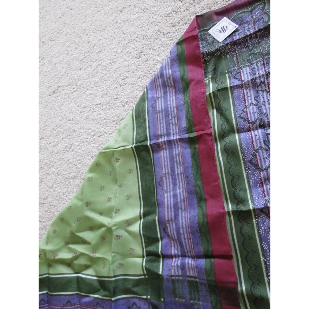 Handdruck nwt silk